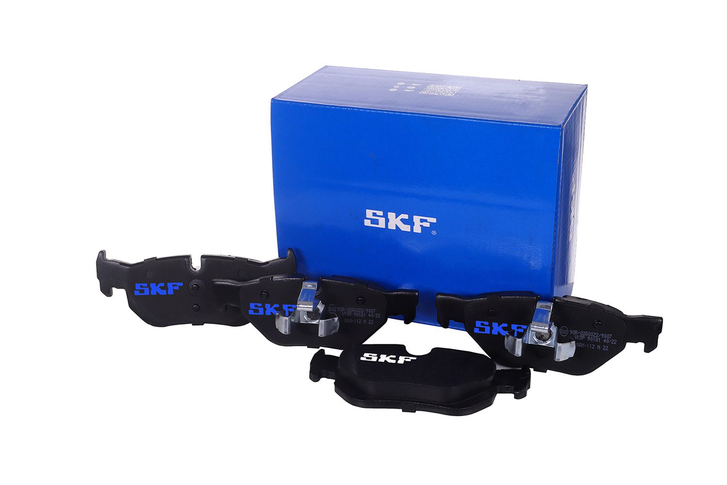 stabdžių trinkelių rinkinys, diskinis stabdys - VKBP 90181 SKF